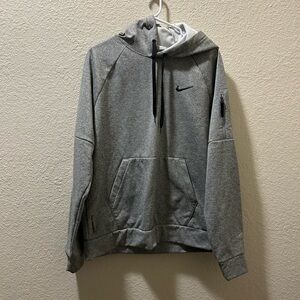 Nike Men's Heather Gray Hoodie